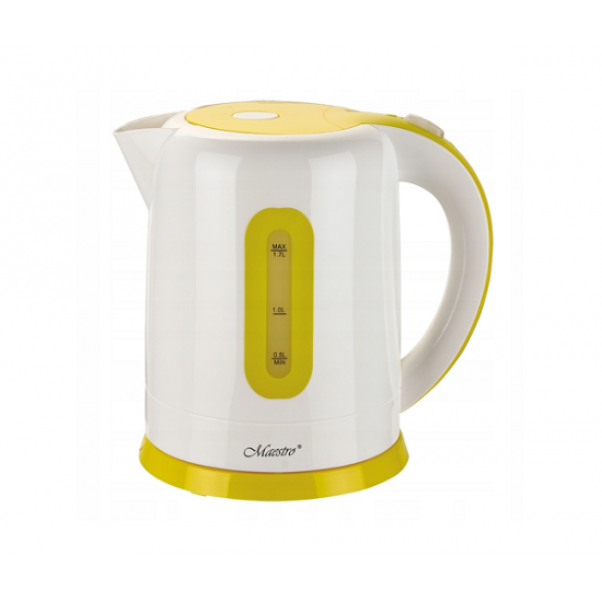 Електрочайник 1,7л 2000Вт пластик White MR-040