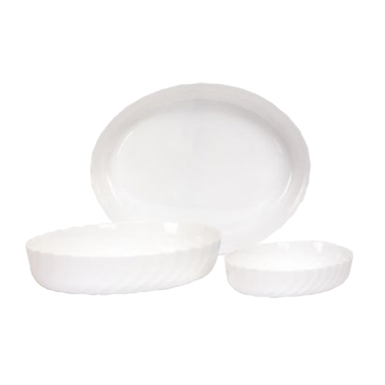 Набір форм Luminarc Smart Cuisine Trianon, 22х16 см, 32х24 см, 36х29 см P7773