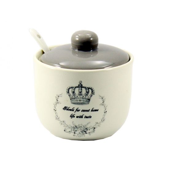 ZFC 045 PF Цукорниця керам. з ложкою 350мл Париж