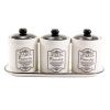 ZFC 048C PF Набір 3-пр. керам. банок д/сип. 500мл на підст. Париж