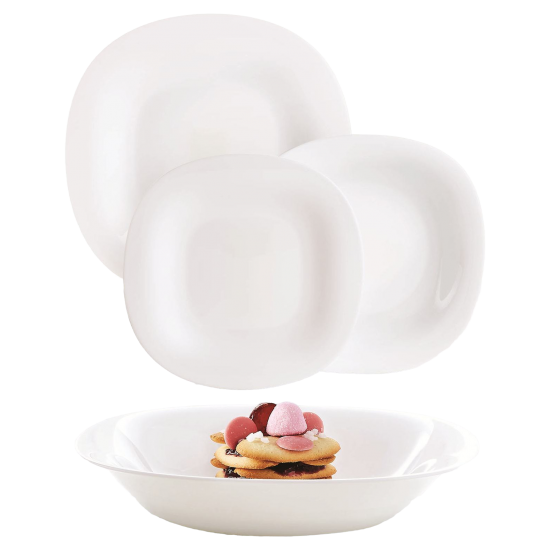 Сервіз столовий 18-пр. Carine White N2184