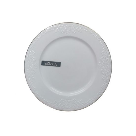 Harmony Тарілка мілка 7" d-17,5см порцел. білий Гармонія