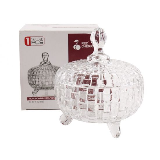 S701 Цукерниця скляна