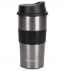 Термокружка 360 мл из нерж. стали с TPR-вставкой графит 2150