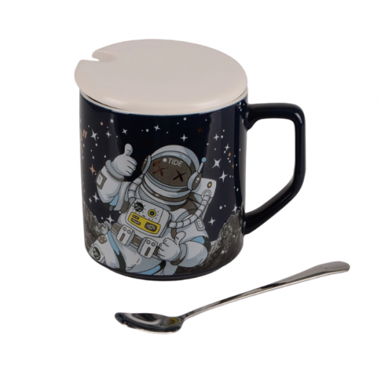 Чашка LED SPACE /400 мл/ в ас-ті в уп. B060359