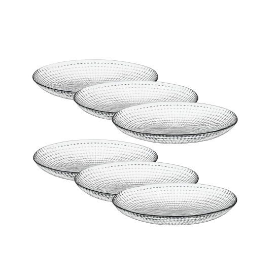 Дженерейшн тарелка десертная набор 6шт*d-19см под.упак. 10478