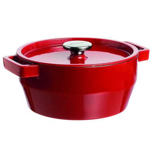 Кастрюля Pyrex Slow Cook red, (4 л) 24 см SC5AC24/8041