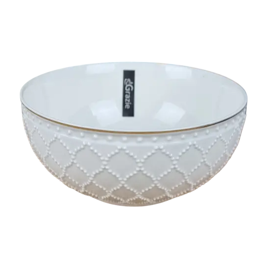 Pearl Салатник 5,5" d-14см порцел. білий Перлина