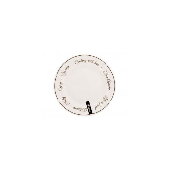 Смакота Тарілка мілка №7 d-17,5см 25-301B  (по 12шт в уп)