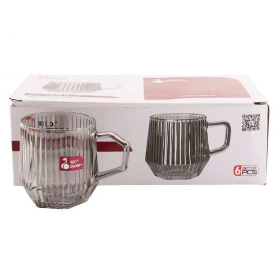 ZB1004SW-YH Набір кухлів 6*250мл димка