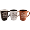 KW 152 Керамическая кружка 340 мл «Утренний кофе MIX» (по 6 шт. в упаковке)