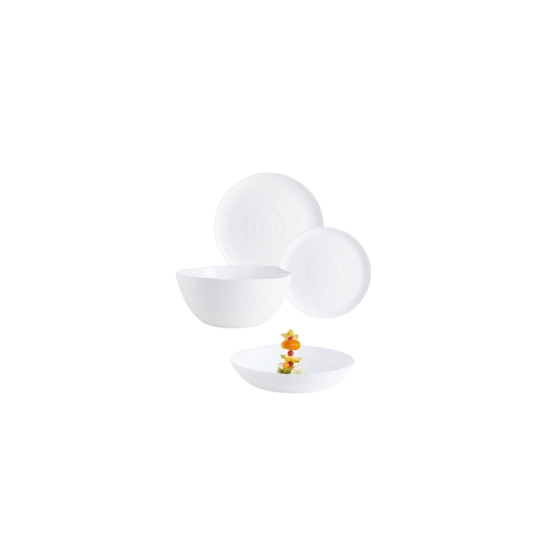 Сервіз Luminarc Ammonite White, 19 предметів P9103