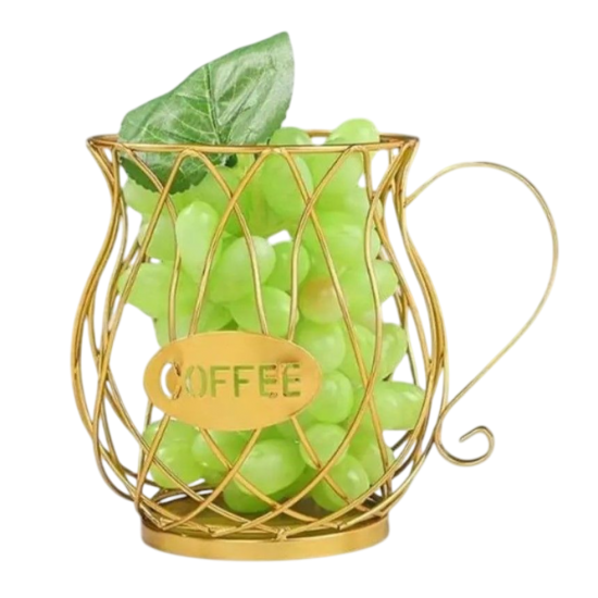 Блюдо для фруктів Viva Lacy Mug Gold B090059
