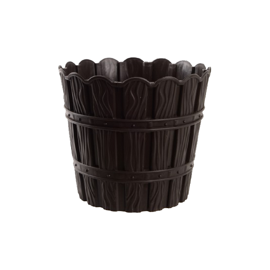 Горщик для квітів Violet House 1050 Бамбу BROWN 10 л