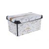 Контейнер VIOLET HOUSE DECOR Marble WHITE 0647