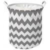 Кошик Idea Home LY-03 Zig Zag 35х45 см LY-03 круг. ткан. з/кр Zi