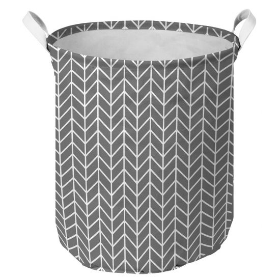 Кошик Idea Home TC-39 Vector 40x50 см TC-39 круг. ткан. Vector