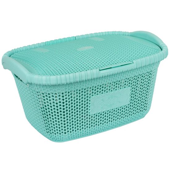 Кошик для білизни Violet House 1002 Віолетта Soft Mint 28 л