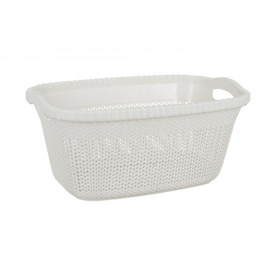 Кошик для білизни VIOLET HOUSE WHITE Віолетта 1013 W 40 л