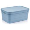 Кошик з кришкою 10,8л Pyramid 00643 Blue