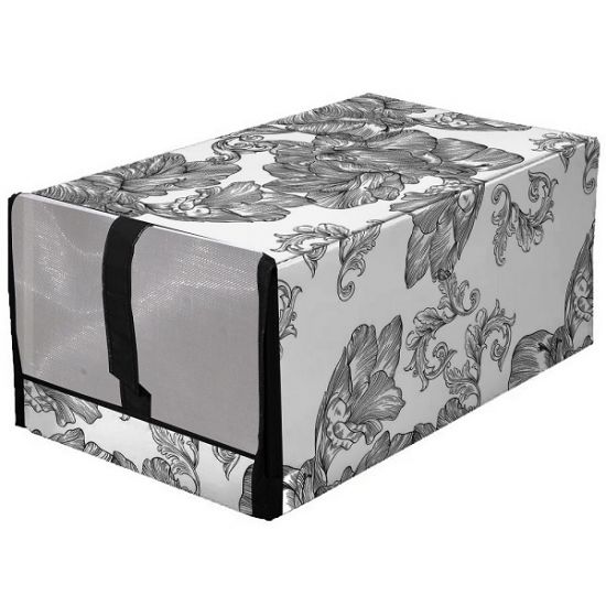 Органайзер 34*22*16см Idea Home Anthracite Flowers NPA-01