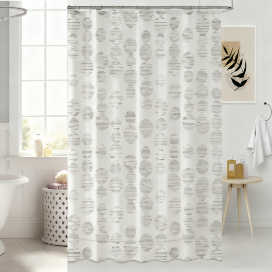 Шторка для ванної Idea Home ZHY-2 Circles ZHY-2