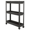 Етажерка 3-х ярусна Violet House 6015 Long Shelf 3 GREY 54х18х67 см