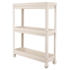 Етажерка 3-х ярусна Violet House 6015 Long Shelf 3 WHITE 54х18х67 см