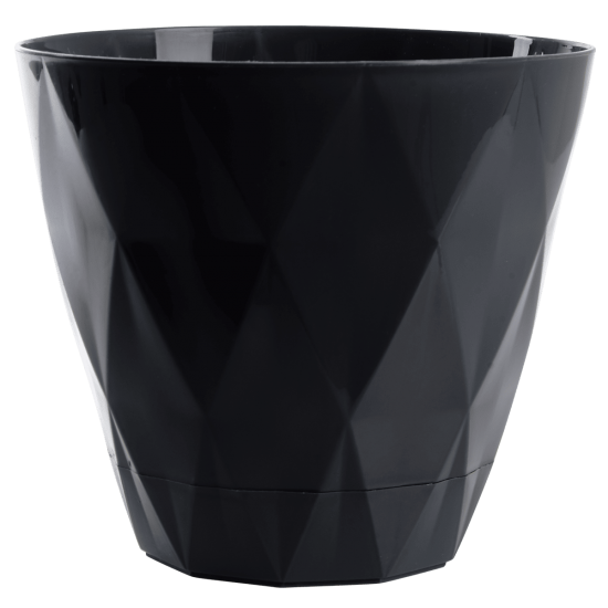 Горщик для квітів Violet House 0198 PRIZMA DARK GREY 1.5 л