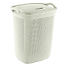 Кошик з кришкою 63л Honeycomb бежевий OZER-N-008