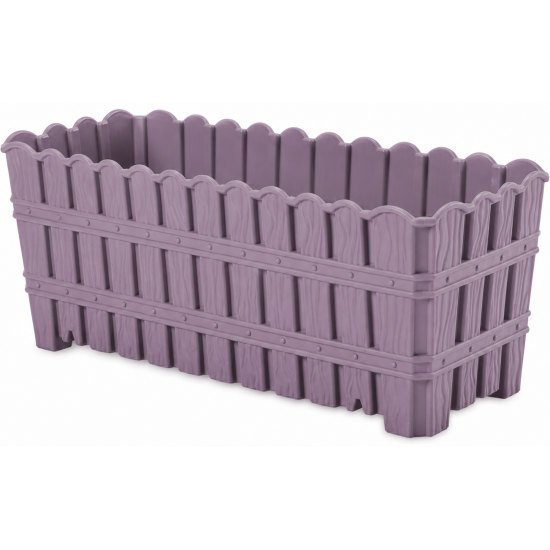 Горщик для квітів Violet House 1055 BAMBOO BALCONY PLUM 30 см 1055 BAMBOO BALCONY PLUM