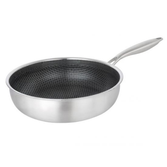 Сотейник 26см нерж.сталь антипр.покриття SteelLine 2609ST