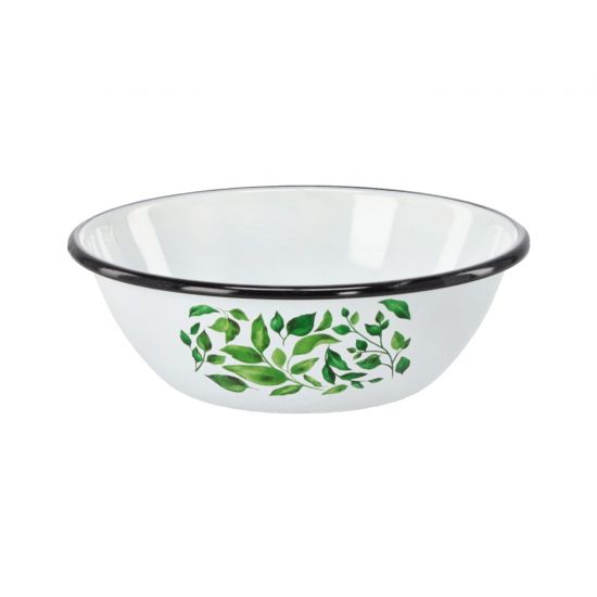 0308/2 Миска 1,5л "Ficus (wht)" (24шт)