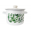 1621/2 Каструля циліндрична 9,0л "Ficus (wht)" (4шт)