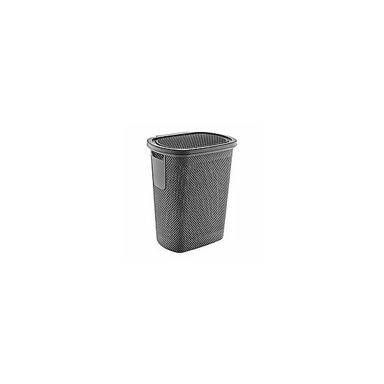 Кошик з кришкою 58л Nickel 3D-малюнок т-сірий 08 1021