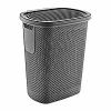 Кошик з кришкою 58л Nickel 3D-малюнок т-сірий 08 1021