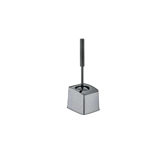 Ершик для туалета Металлик карбон OZER-D-023