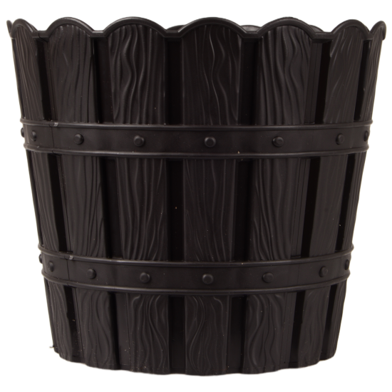 Горщик для квітів Violet House 1047 BAMBOO BLACK 5 л 1047 BAMBOO BLACK д/квіті