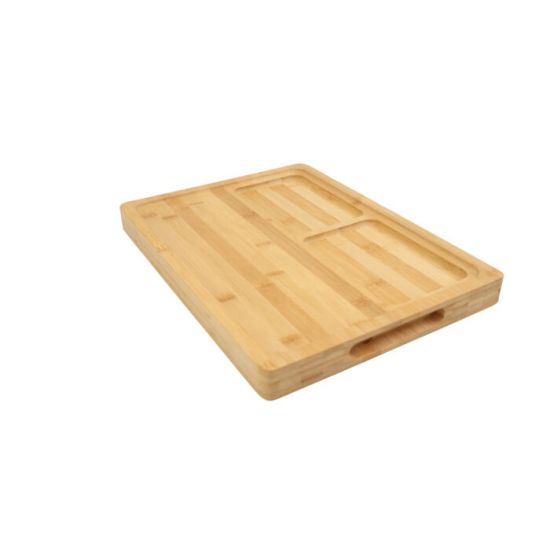Доска разделочная 40*30*3,5см бамбук 7112901874