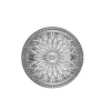 Блюдо ECOmo Circle-F, 15.5 см CIR-6022-FLW-F-K