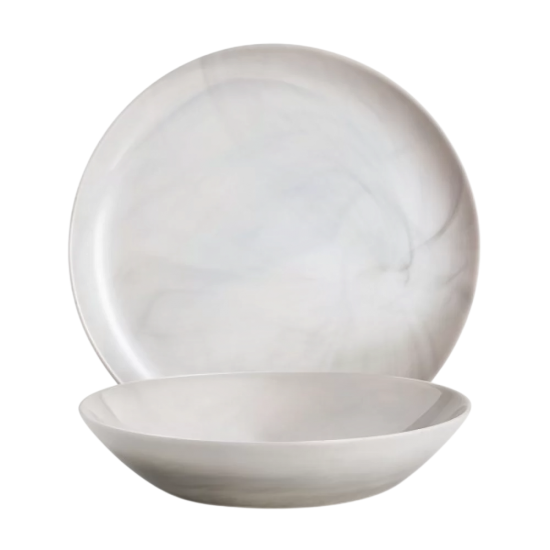 Сервіз Luminarc Diwali Marble Granit, 18 предметів Q0216