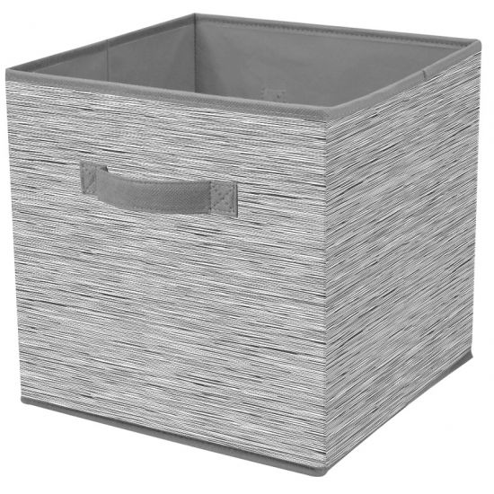 Кошик Idea Home NP-104L Grey 30x30x30 см NP-104L квад. ткан. Grey