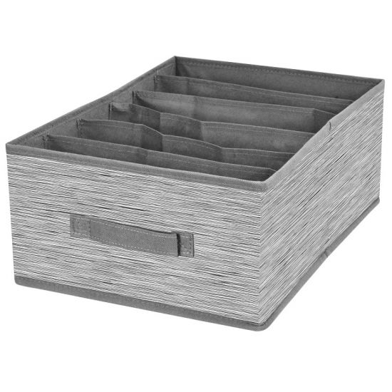 Органайзер Idea Home NP-255 Grey 42x30x17 см NP-255 ткан. 6ком. Grey