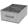 Органайзер Idea Home NP-255 Grey 42x30x17 см NP-255 ткан. 6ком. Grey