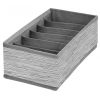 Органайзер Idea Home NP-813 Grey 32х16х10 см NP-813 ткан. 6ком. Grey