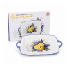 Блюдо прямокутне  700-24-26 розміром 23×14×2 см