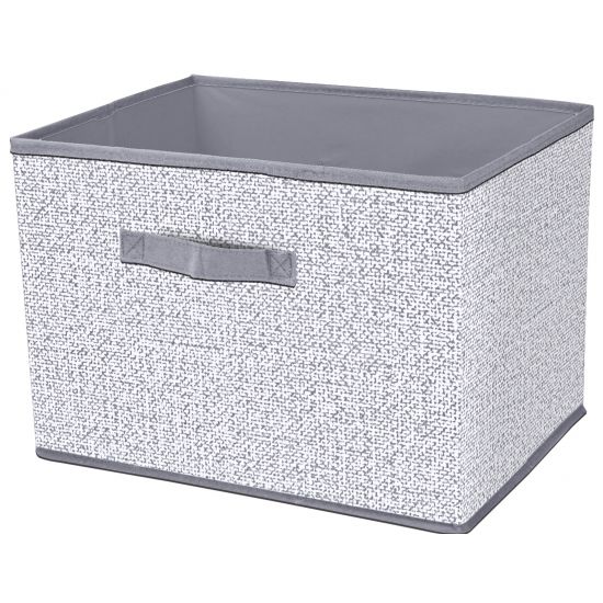 Кошик Idea Home NP-103R Grey 38x27x27 см NP-103R прям. ткан. Grey
