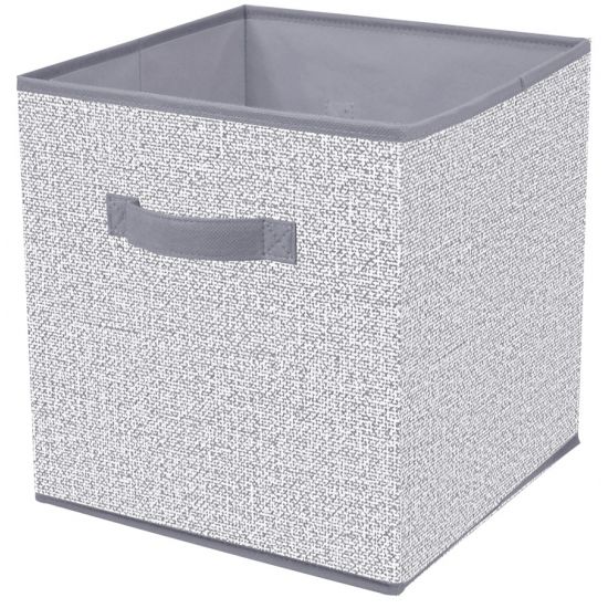 Кошик Idea Home NP-104R Grey 26x26x28 см NP-104R квад. ткан. Grey