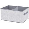 Кошик Idea Home NP-945 Grey 20x43x18 см NP-945 прям. ткан. Grey