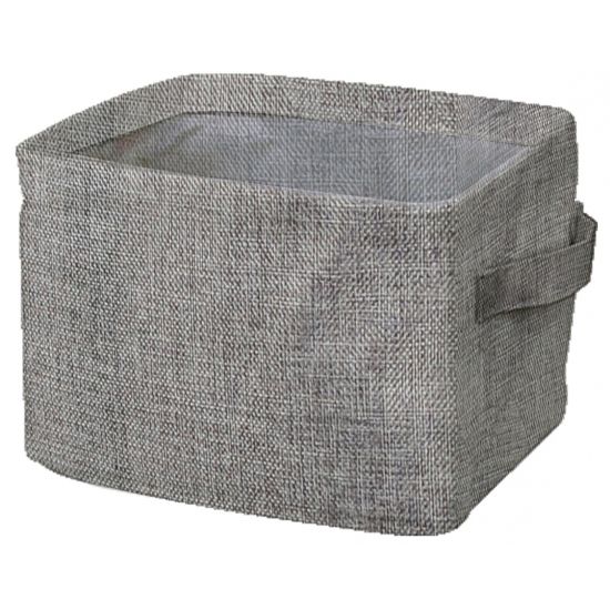 Кошик Idea Home TC-31 Grey 20х16х14 см TC-31 ткан. Grey